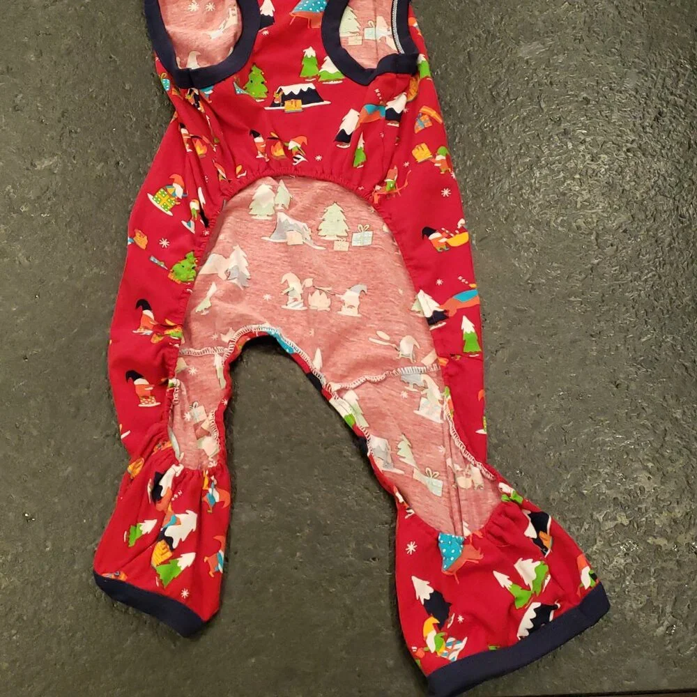 Dog Sweater & Christmas PJ's, Size: L & LX